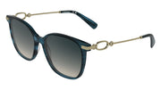LONGCHAMP LO805S (407) STRIPED BLUE 55-16-140