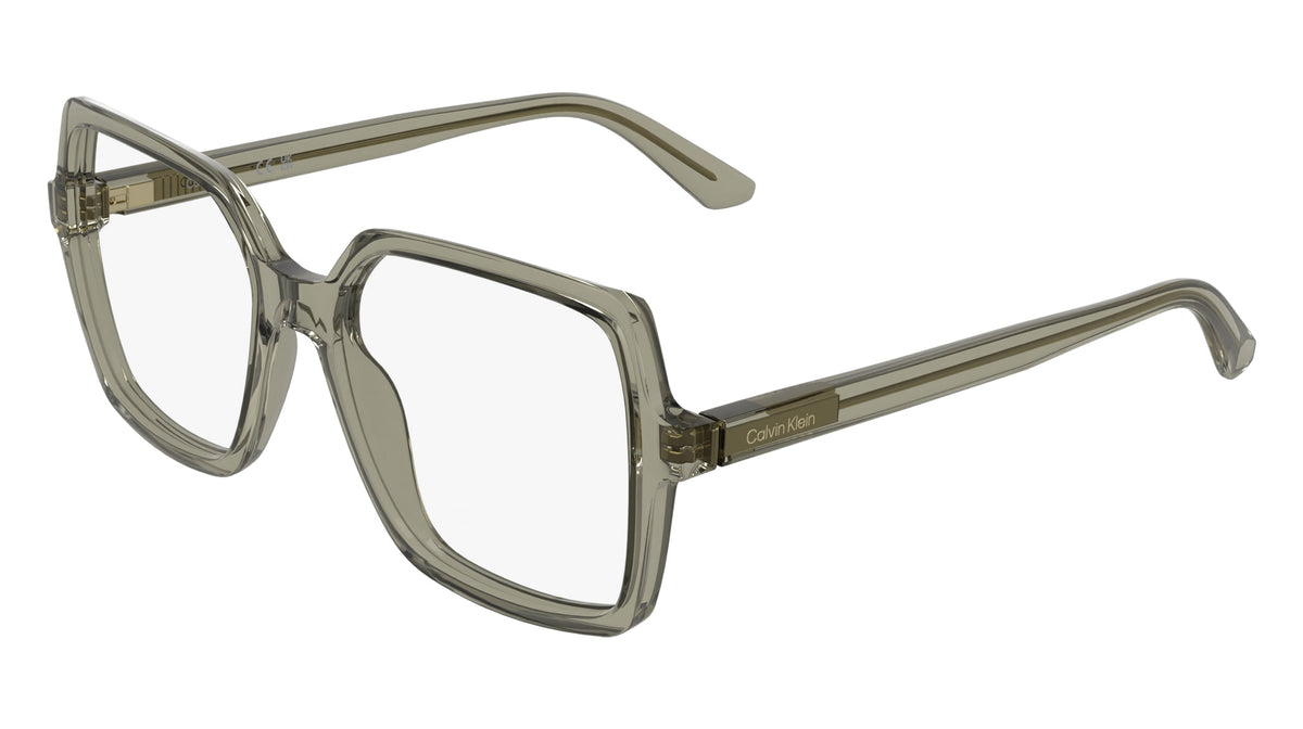 CALVIN KLEIN CK25547 (200) TRANSPARENT BROWN 54-17-145