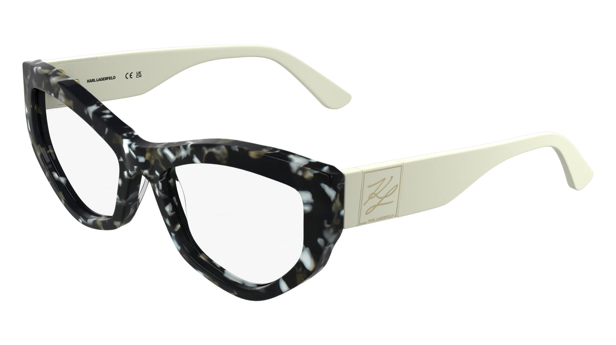 KARL LAGERFELD KL6211 (016) MARBLE BLACK 55-17-140
