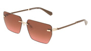 CALVIN KLEIN JEANS CKJ25207S (725) GOLD/BROWN TO PINK 62-15-145