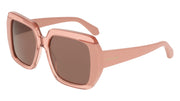 FERRAGAMO SF2081S (668) TRANSPARENT ROSE/PINK 56-17-145