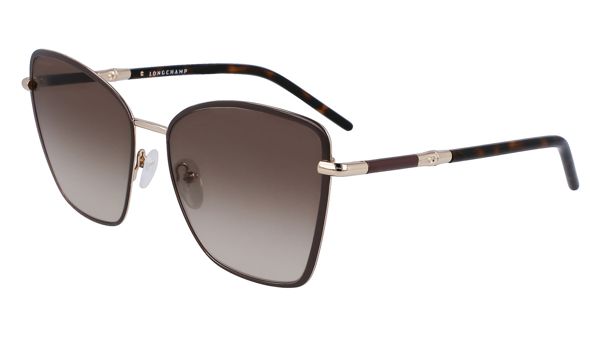 LONGCHAMP LO167S (209) BROWN/GRADIENT KHAKI 58-17-140