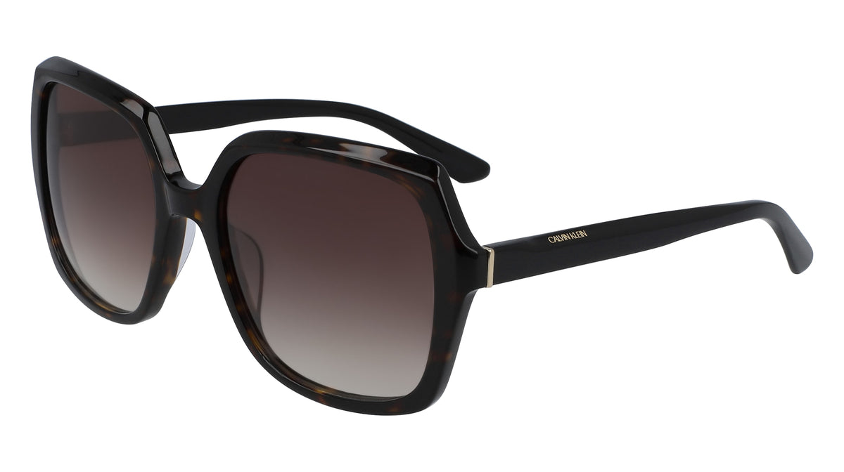 CALVIN KLEIN 45073 (235) DARK TORTOISE 57-19-140