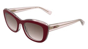 LONGCHAMP LO817S (623) BURGUNDY/TRANSPARENT ROSE 53-19-140
