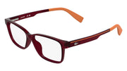 LACOSTE L3664 (615) TRANSPARENT RED 48-11-130