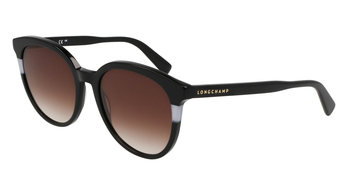 LONGCHAMP LO752S (001) BLACK 55-19-140