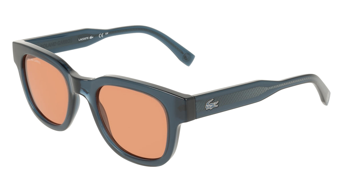 LACOSTE L6023SRGN (410) TRANSPARENT DARK BLUE 49-21-145