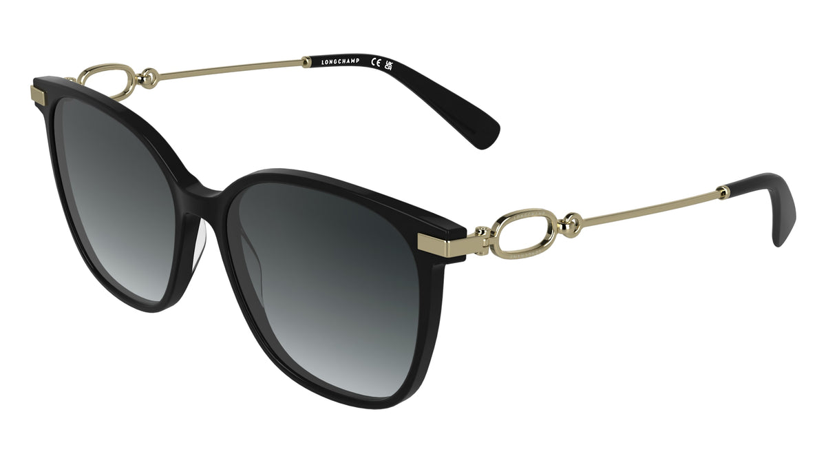LONGCHAMP LO805S (001) BLACK 55-16-140