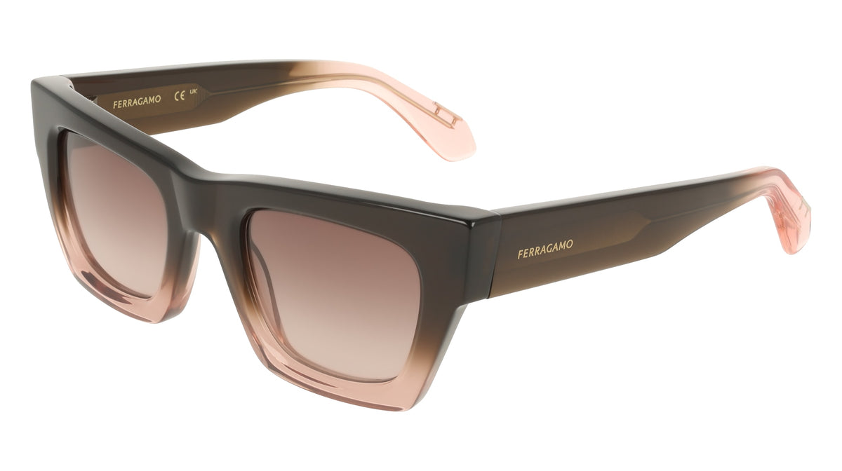 FERRAGAMO SF2105S (234) TRANSPARENT BROWN GRADIENT 50-23-145