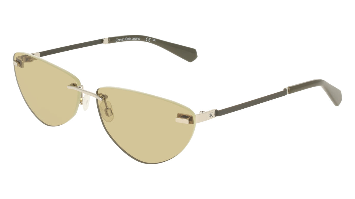 CALVIN KLEIN JEANS CKJ25208S (045) SILVER/LIGHT GREEN 63-15-140