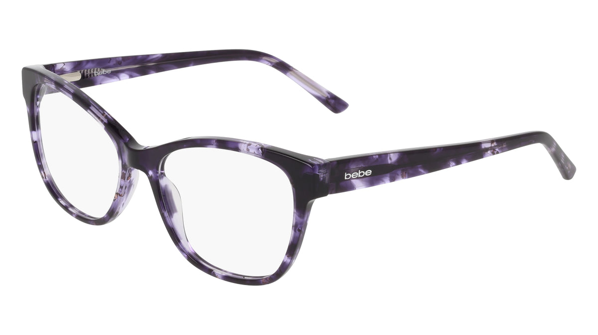 BEBE BB5261 (501) PLUM LEOPARD 55-16-145