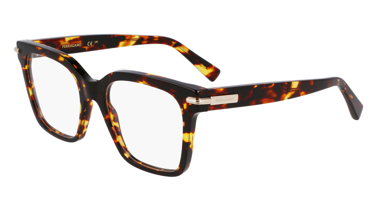 FERRAGAMO SF3009 (242) DARK TORTOISE 52-18-145