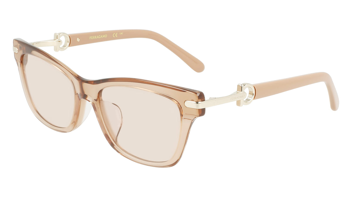 FERRAGAMO SF2019SLB (260) TRANSPARENT NUDE 54-18-140