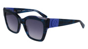 LONGCHAMP LO762S (407) STRIPED BLUE 52-20-140