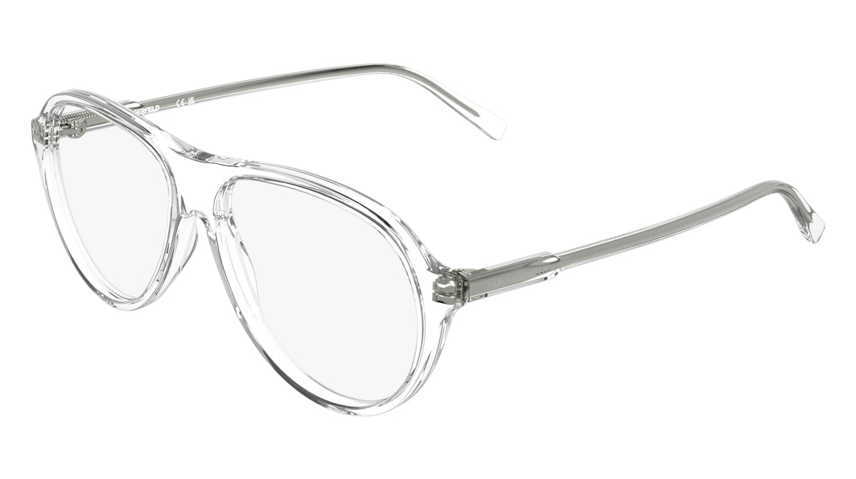 KARL LAGERFELD KL6217 (000) CRYSTAL CLEAR 55-15-145