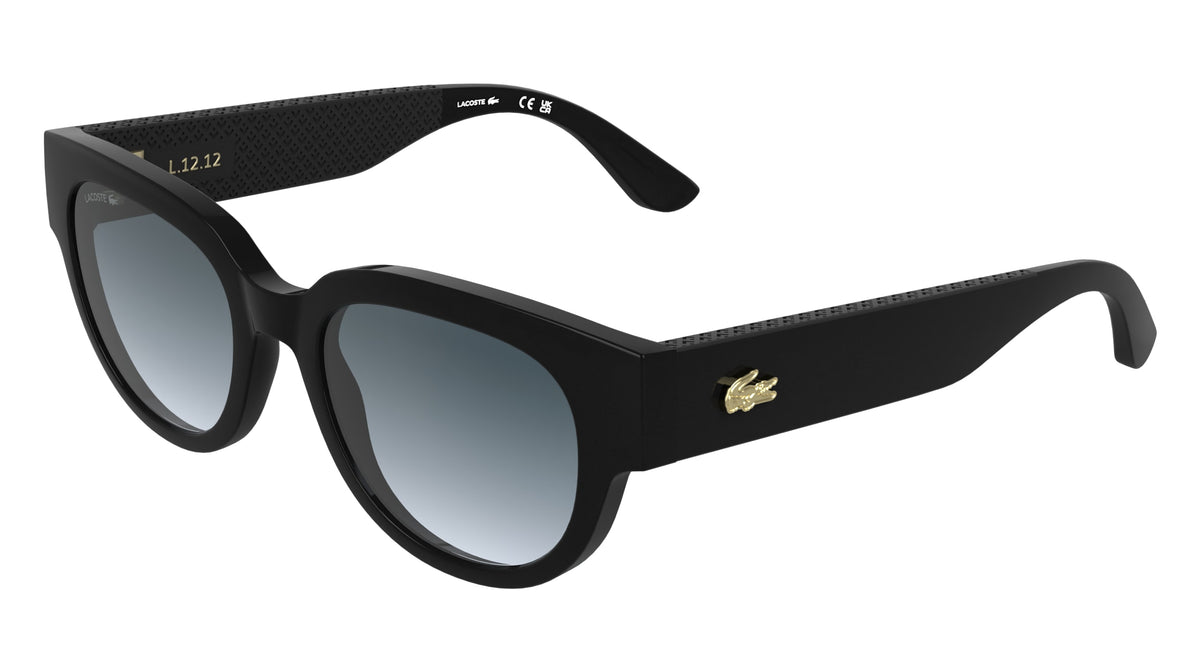 LACOSTE L6108S (001) BLACK 52-20-145