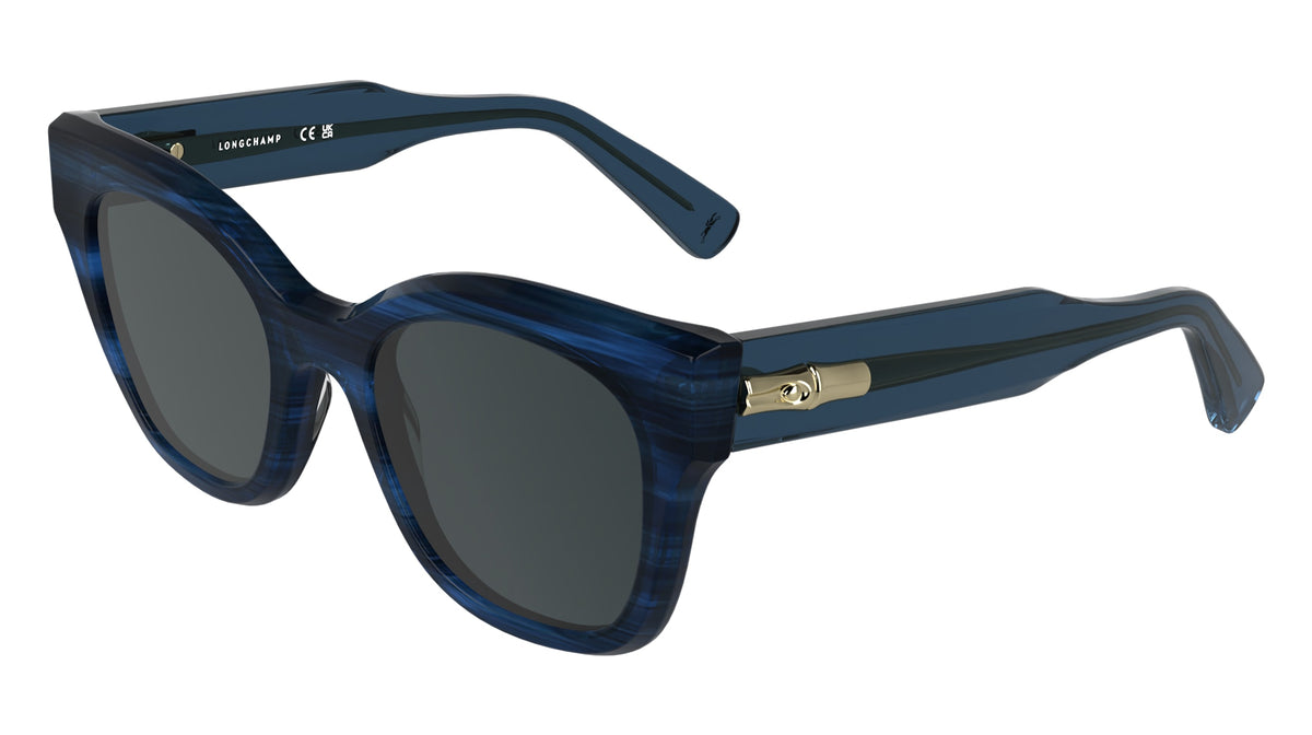 LONGCHAMP LO791S (407) STRIPED BLUE 51-21-140