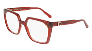 FERRAGAMO SF3042E (612) TRANSPARENT BURGUNDY 55-18-145