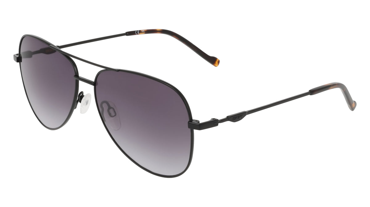 DKNY DK120S (001) SATIN BLACK 58-14-140