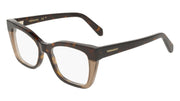 FERRAGAMO SF3052 (244) DARK TORTOISE/BROWN 51-17-145