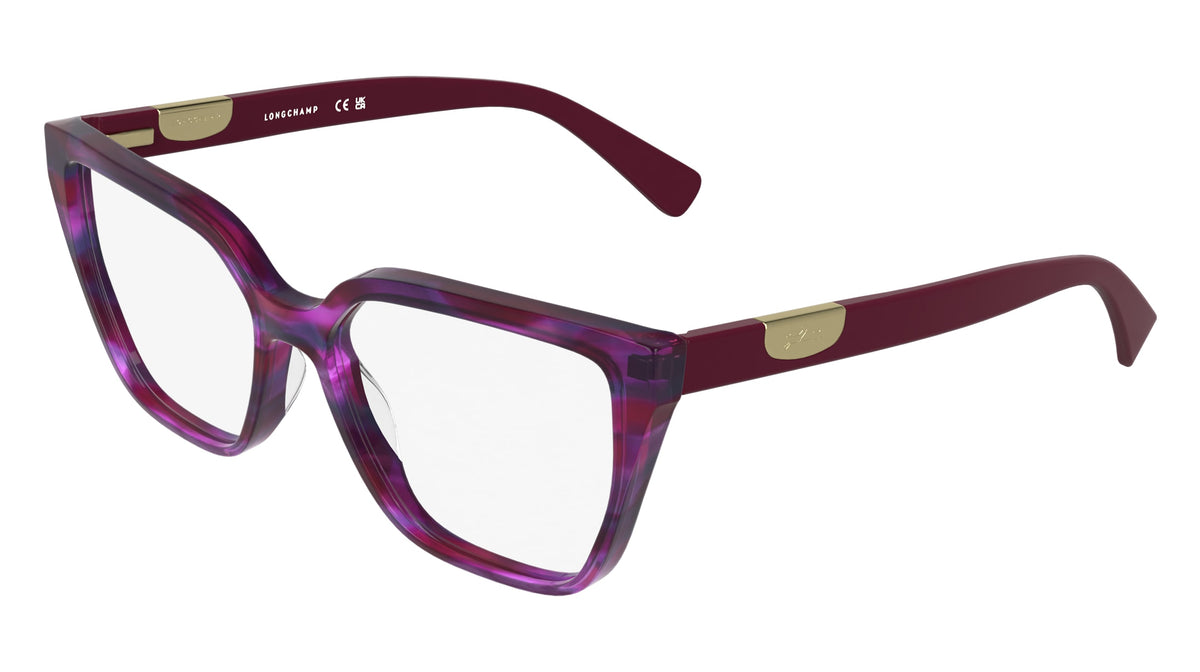 LONGCHAMP LO2785 (605) STRIPED DARK RED 55-16-140