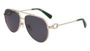 LONGCHAMP LO178S (713) GOLD/GREEN 58-14-140