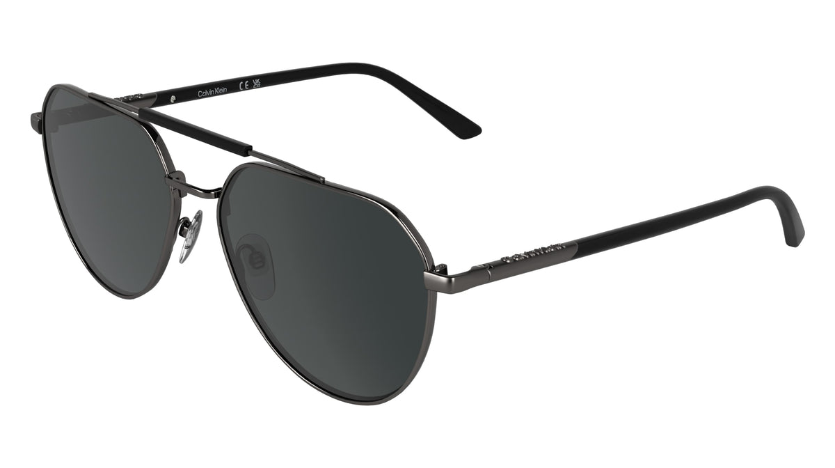 CALVIN KLEIN CK26100S (070) DARK RUTHENIUM 59-16-145