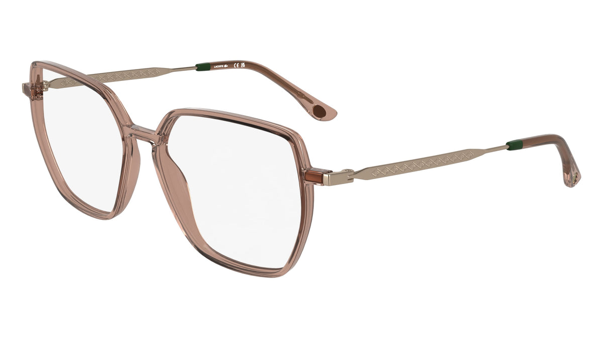 LACOSTE L2981 (662) TRANSPARENT BLUSH 55-15-140