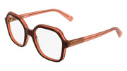 LONGCHAMP LO2796 (203) TRANSPARENT BROWN/RED 53-19-140