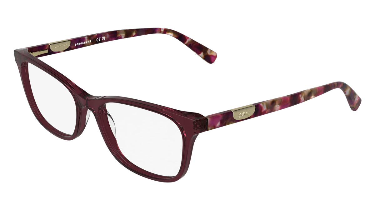 LONGCHAMP LO2797 (609) TRANSPARENT WINE 55-16-140