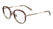 LONGCHAMP LO2168 (772) ROSE GOLD/GRADIENT BURGUNDY 51-19-140