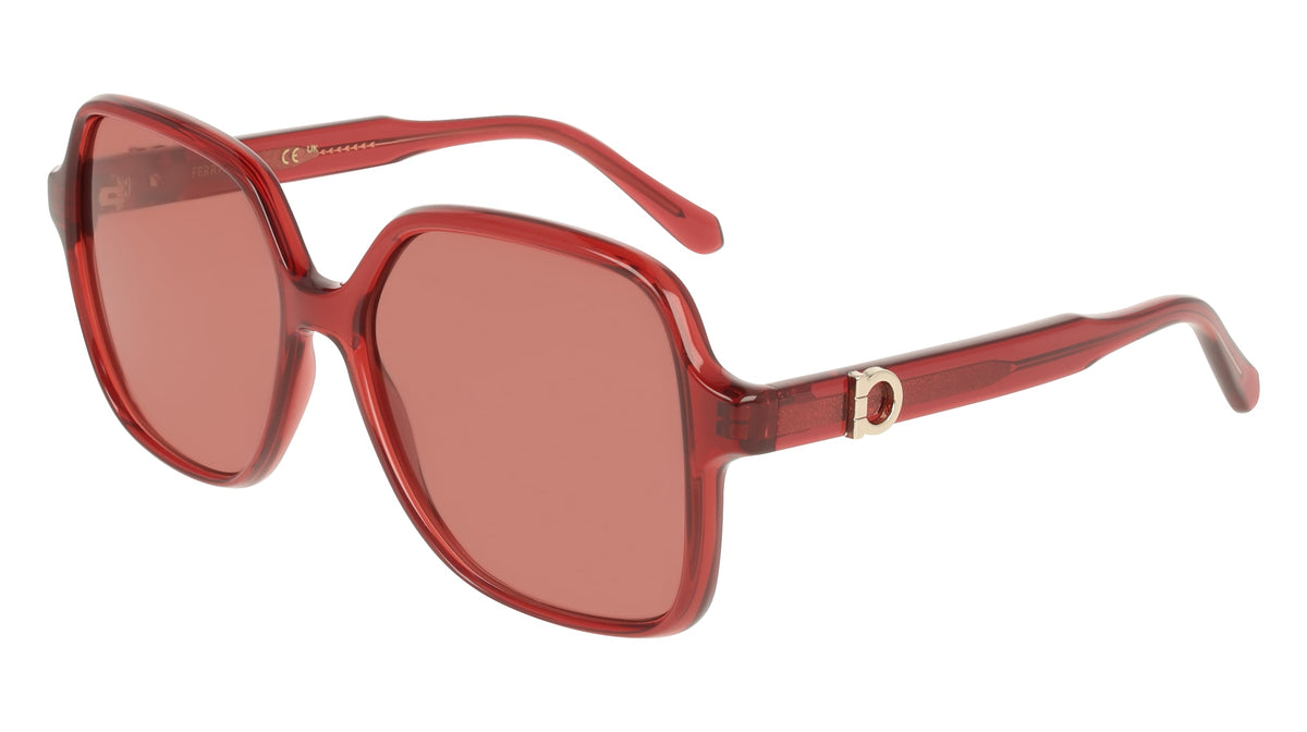 FERRAGAMO SF2069SE (616) TRANSPARENT RED 57-15-140