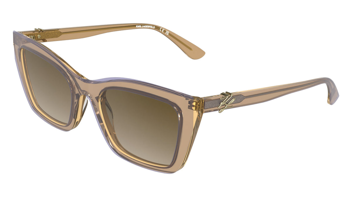 KARL LAGERFELD KL6245S (206) BROWN/CARAMEL 53-20-140