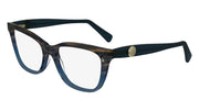 LONGCHAMP LO2744 (406) TEXTURED BLUE 55-16-140