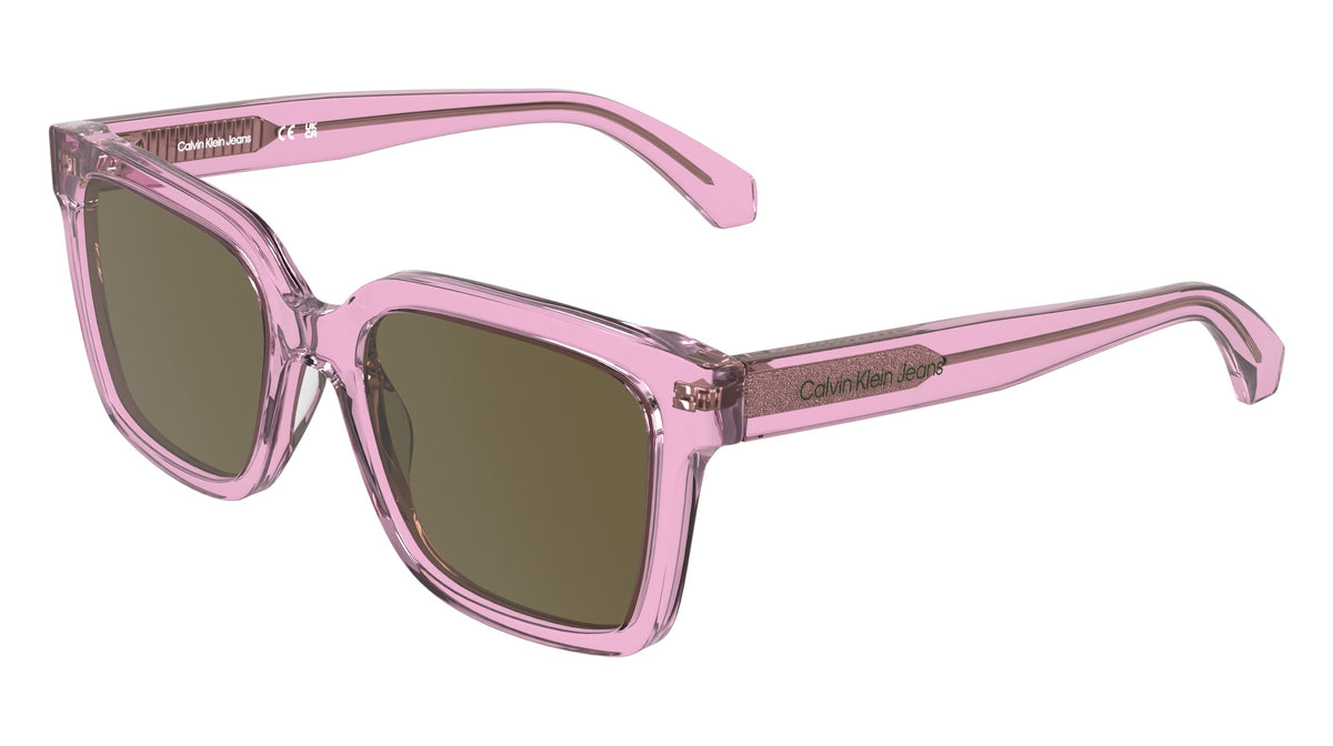 CALVIN KLEIN JEANS CKJ26301S (661) TRANSPARENT PINK TO KHAKI 48-17-130