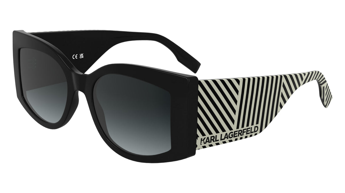 KARL LAGERFELD KL6183S (001) BLACK 53-19-140