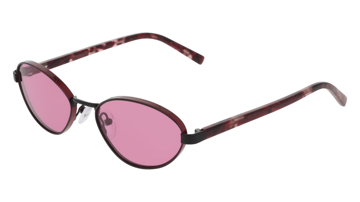 DKNY DK118S (002) SATIN BLACK/ROSE 53-18-140