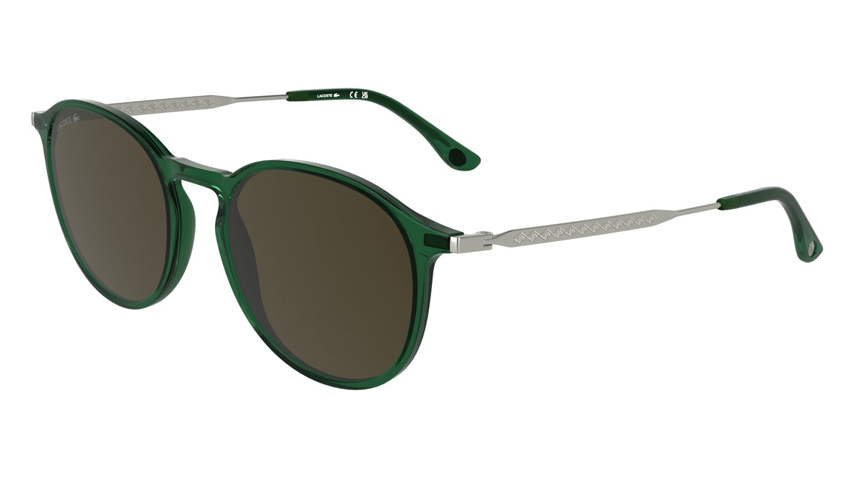 LACOSTE L6061S (301) TRANSPARENT GREEN 52-19-145