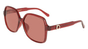 FERRAGAMO SF2069SELB (616) TRANSPARENT RED 57-15-140