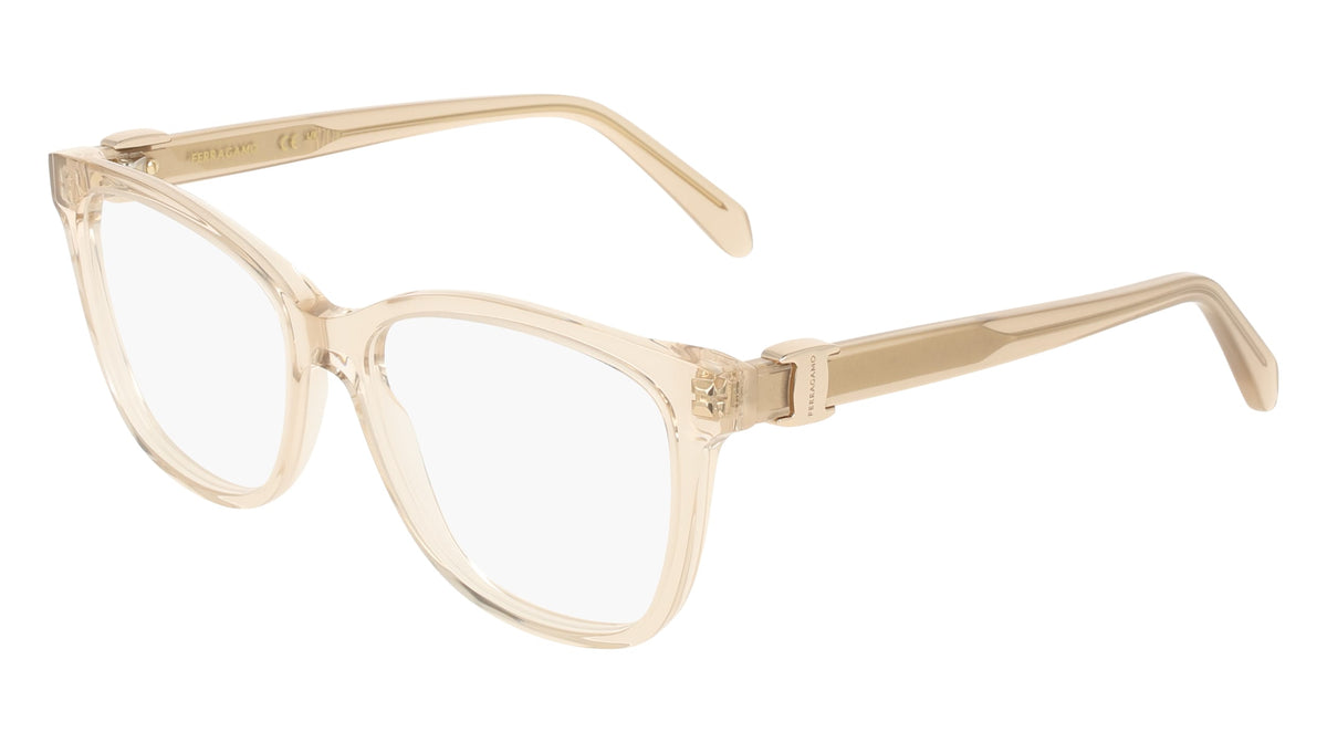 FERRAGAMO SF3076 (709) TRANSPARENT CHAMOMILE 54-15-145