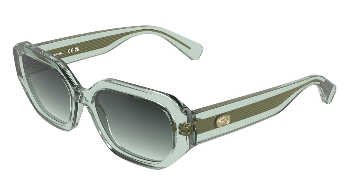 LACOSTE L6091S (320) TRANSPARENT LIGHT MINT 55-17-145