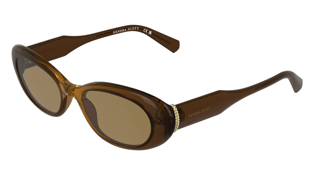 KENDRA SCOTT KE625S (233) BROWN/AMBER GRADIENT 52-18-140