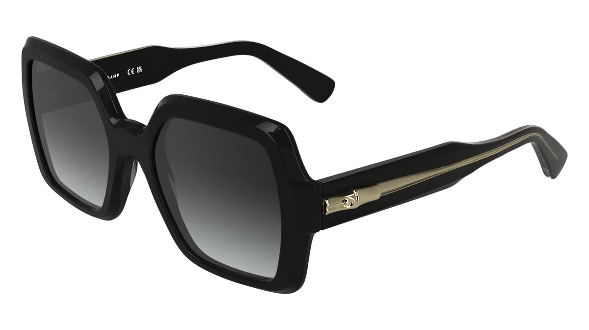 LONGCHAMP LO790S (001) BLACK 54-22-145