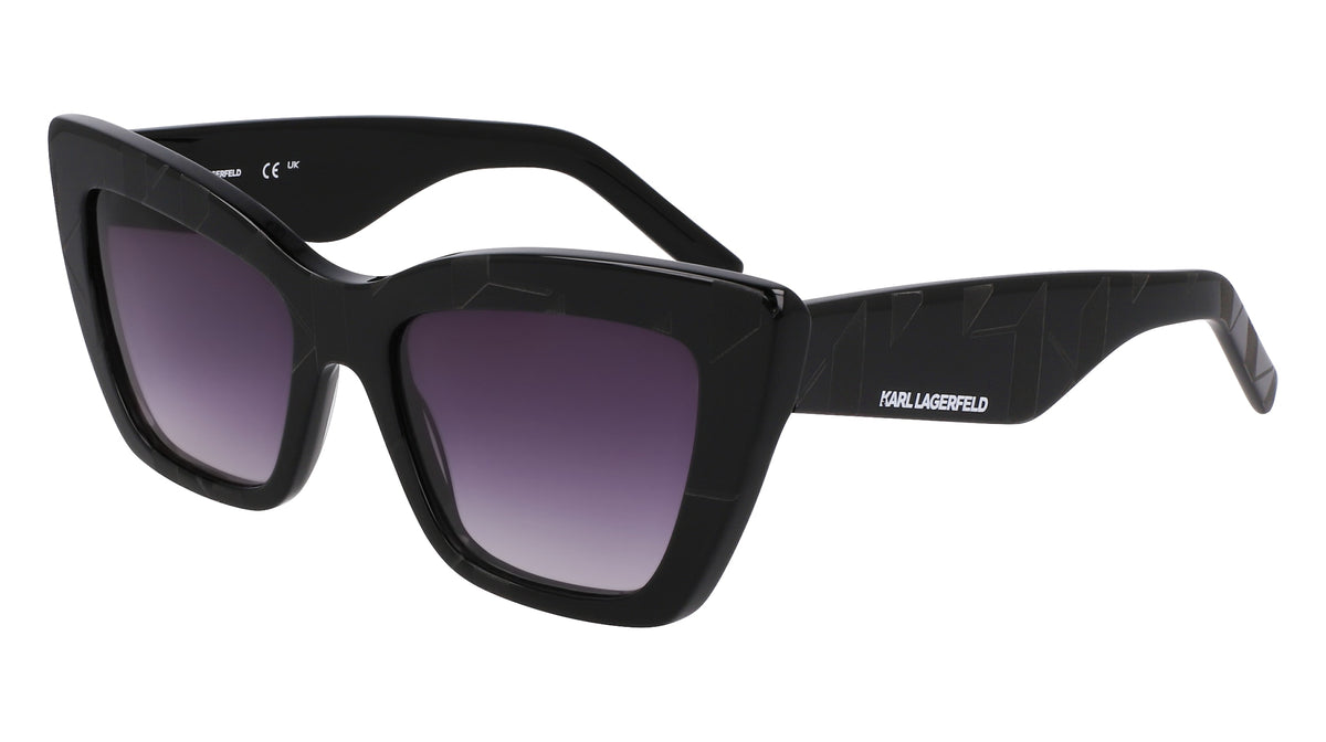 KARL LAGERFELD KL6158S (001) BLACK 54-18-145