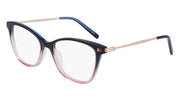 DKNY DK7010 (480) CRYSTAL NAVY/PEACH GRADIENT 53-17-135