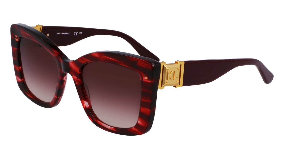 KARL LAGERFELD KL6139S (609) STRIPED RED 53-21-140