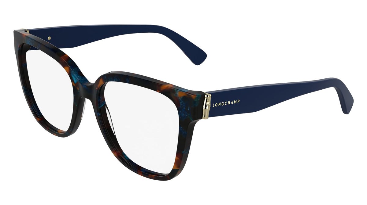 LONGCHAMP LO2745 (433) BLUE BROWN HAVANA 54-17-140