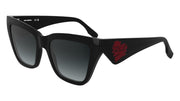KARL LAGERFELD KL6184S (001) BLACK 53-19-140